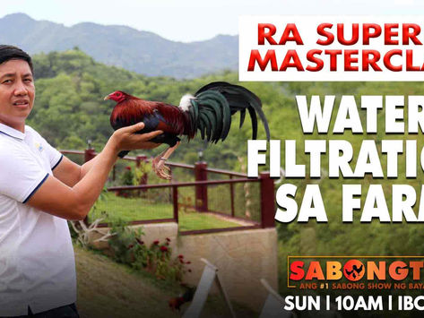 Atty. Ryan Abrenica on Water Filtration sa Gamefarm (November 20, 2022)