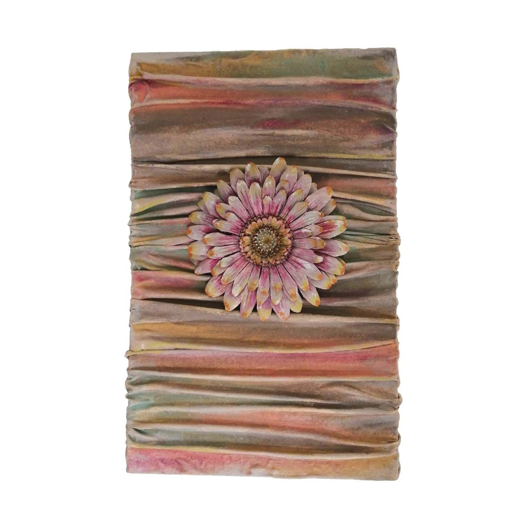 Autumn Gerbera Wrapped Wall Art