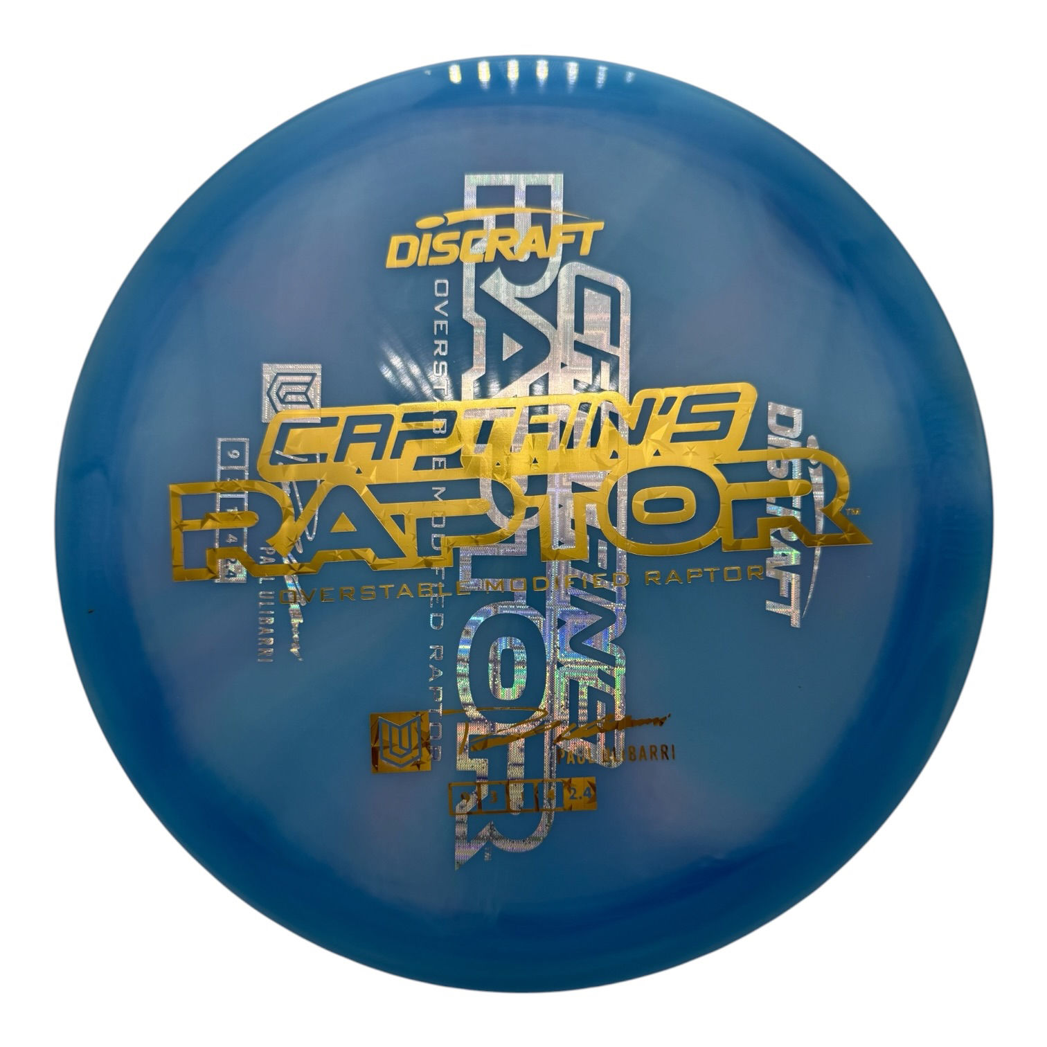 Discraft Cap Rap - 25’ Tour series - Z Swirl 