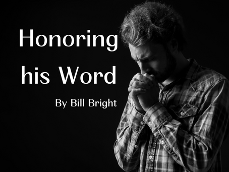 Honoring His Word