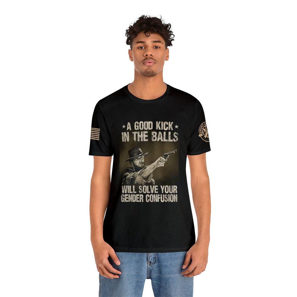 Thumbnail: Men's Good kick in the balls T Shirt