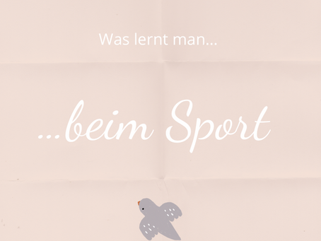 Was lernt man beim Sport?