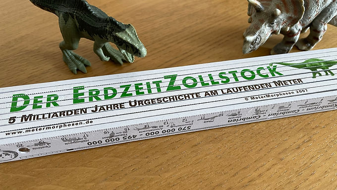 Erdzeit-Zollstock
