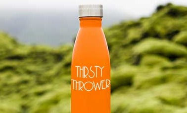 Stainless steel Thirsty Thrower water bottle