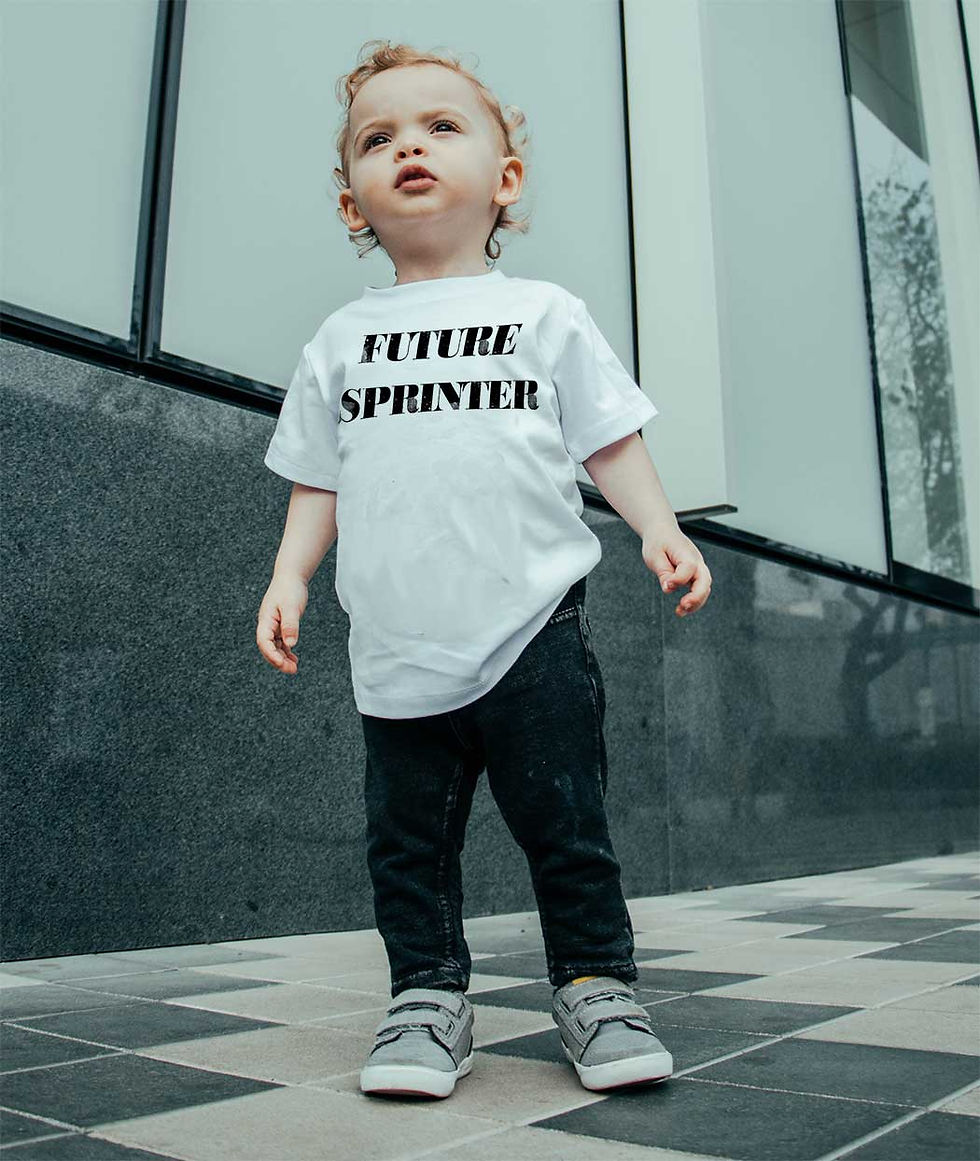 Future Sprinter Track and Field T-Shirt For Children