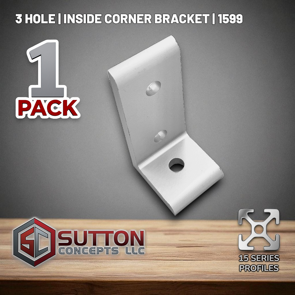 Thumbnail: 3 Hole | Inside Corner Bracket