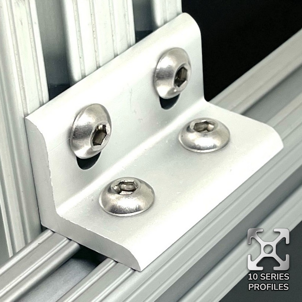 Thumbnail: 4 Hole | Slotted Wide Inside Corner Bracket
