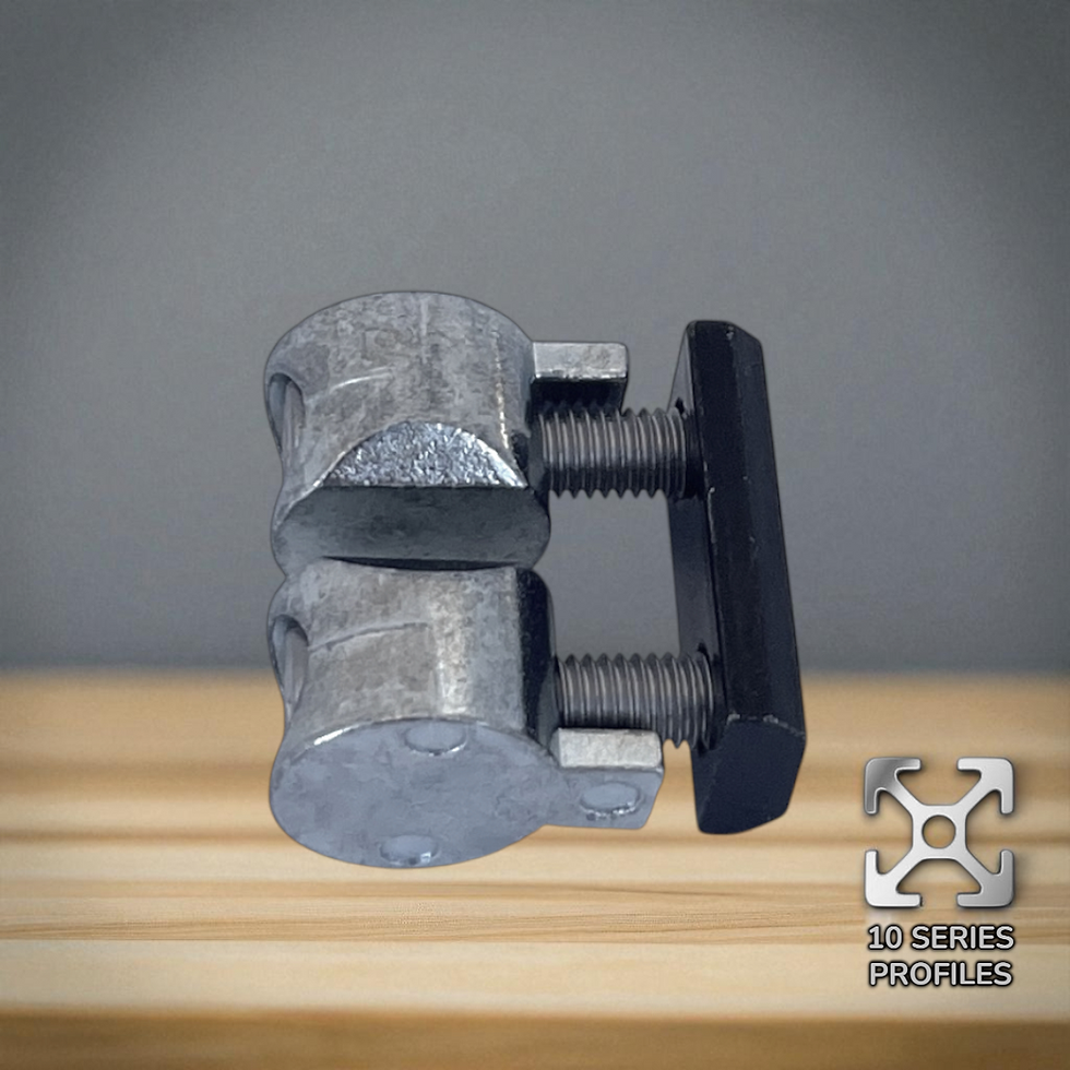 Thumbnail: Double Anchor Fastener Assembly | 1" (Short) | Stainless Bolt | 10 Series
