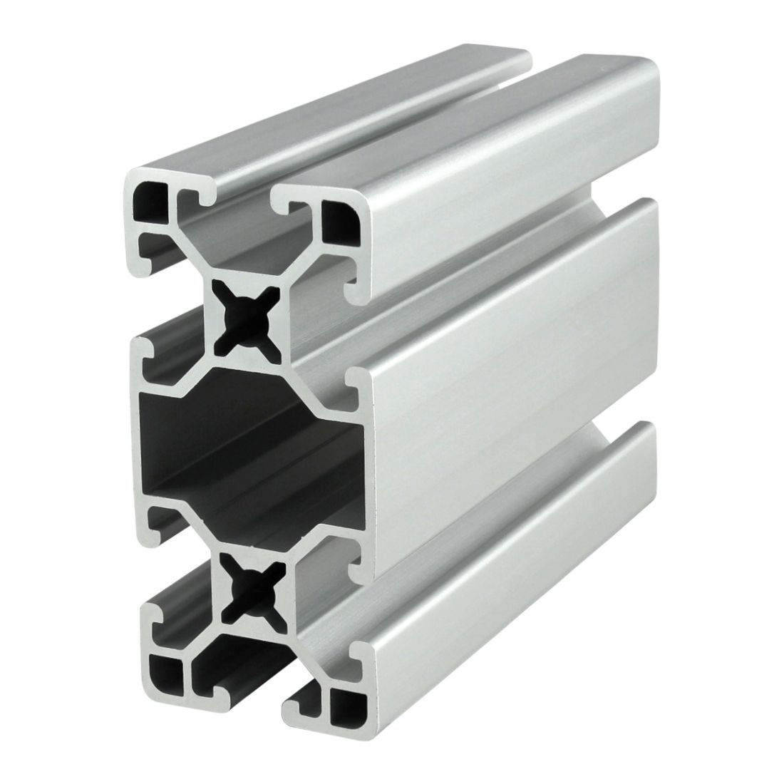 Ultra-Lite Smooth Surface T-Slotted Profile - Six Open T-Slots (7006)