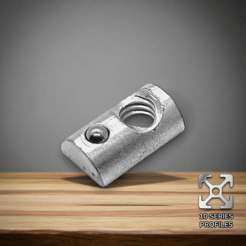 50 Packs M8 Thread T Spring NutRoll In T-Nut With Ball - View #8