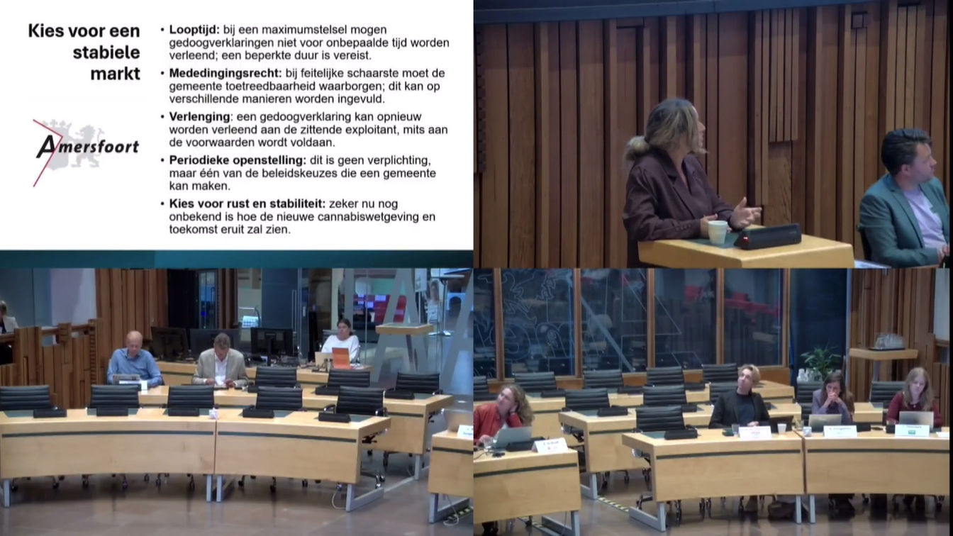 Technische sessie schaarsevergunningen tijdens commissievergadering Omgeving, Sociaal en Bedrijvigheid — 16 sep. 2025