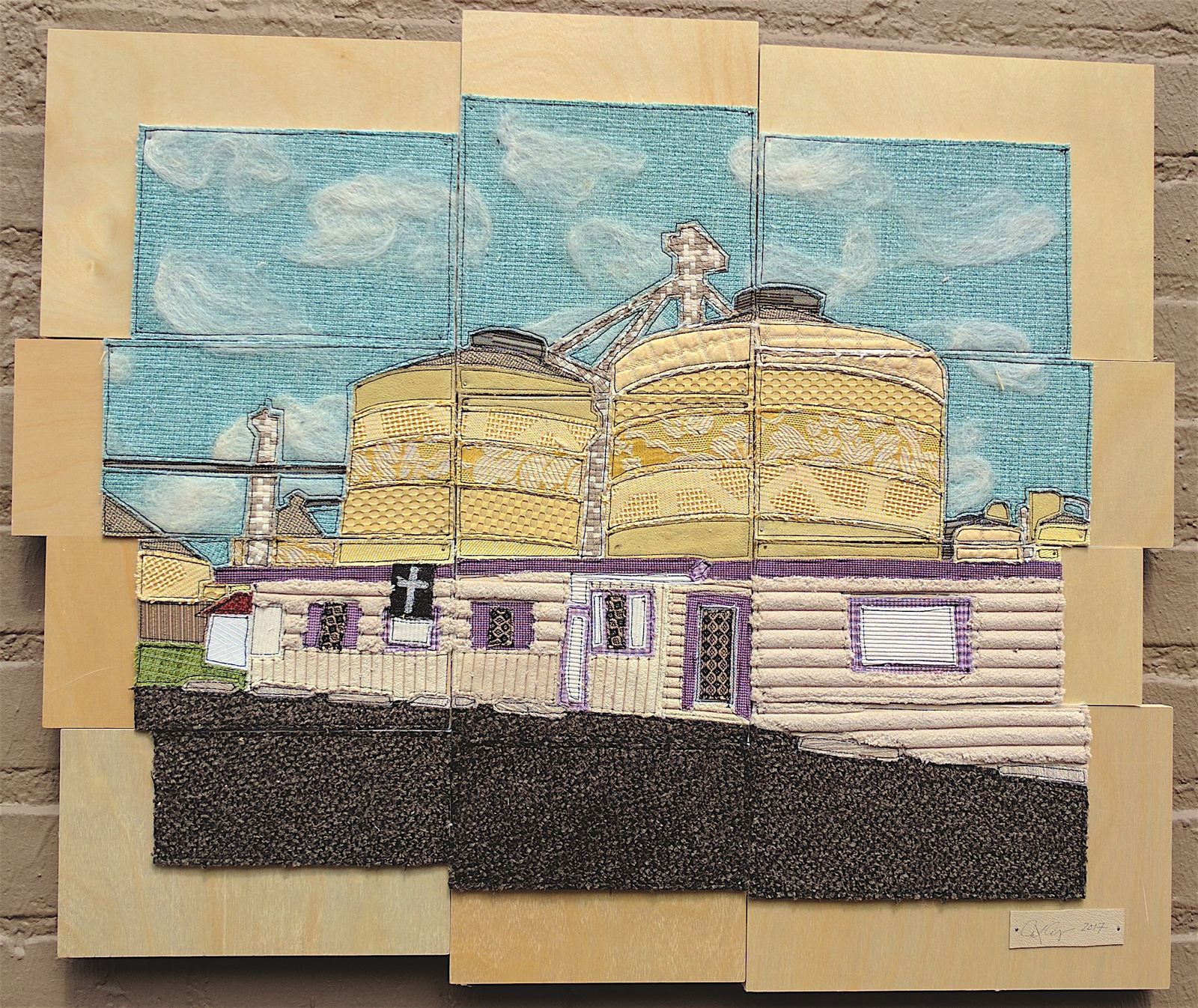Purple Church & Cargill Plant