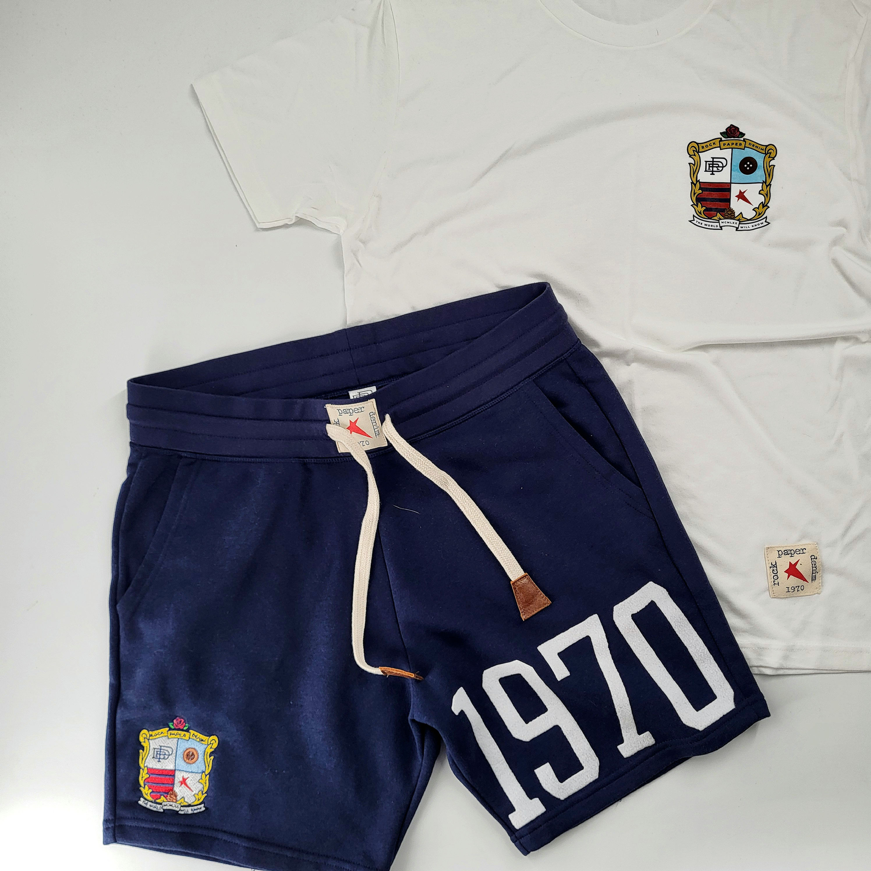 University Seal Cotton Short