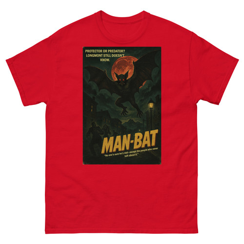 Longmont Man-Bat Cryptid T-Shirt – Colorado Urban Legend Tee