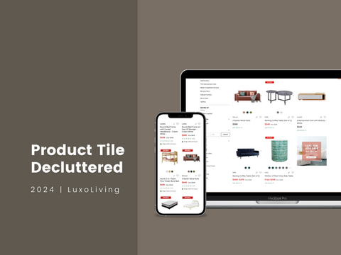 Product Tile Decluttered