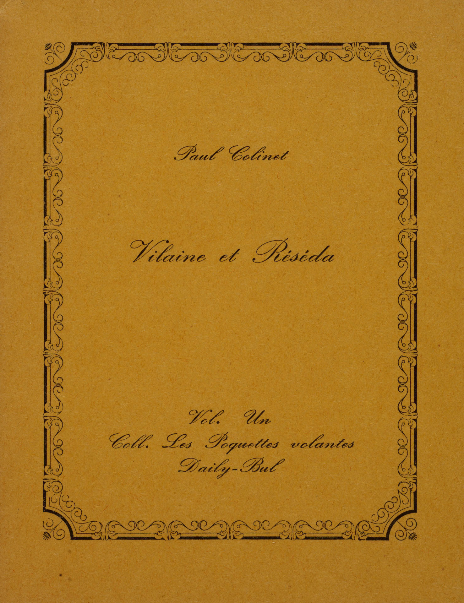 PV 01 - Vilaine et Réséda / Paul Colinet