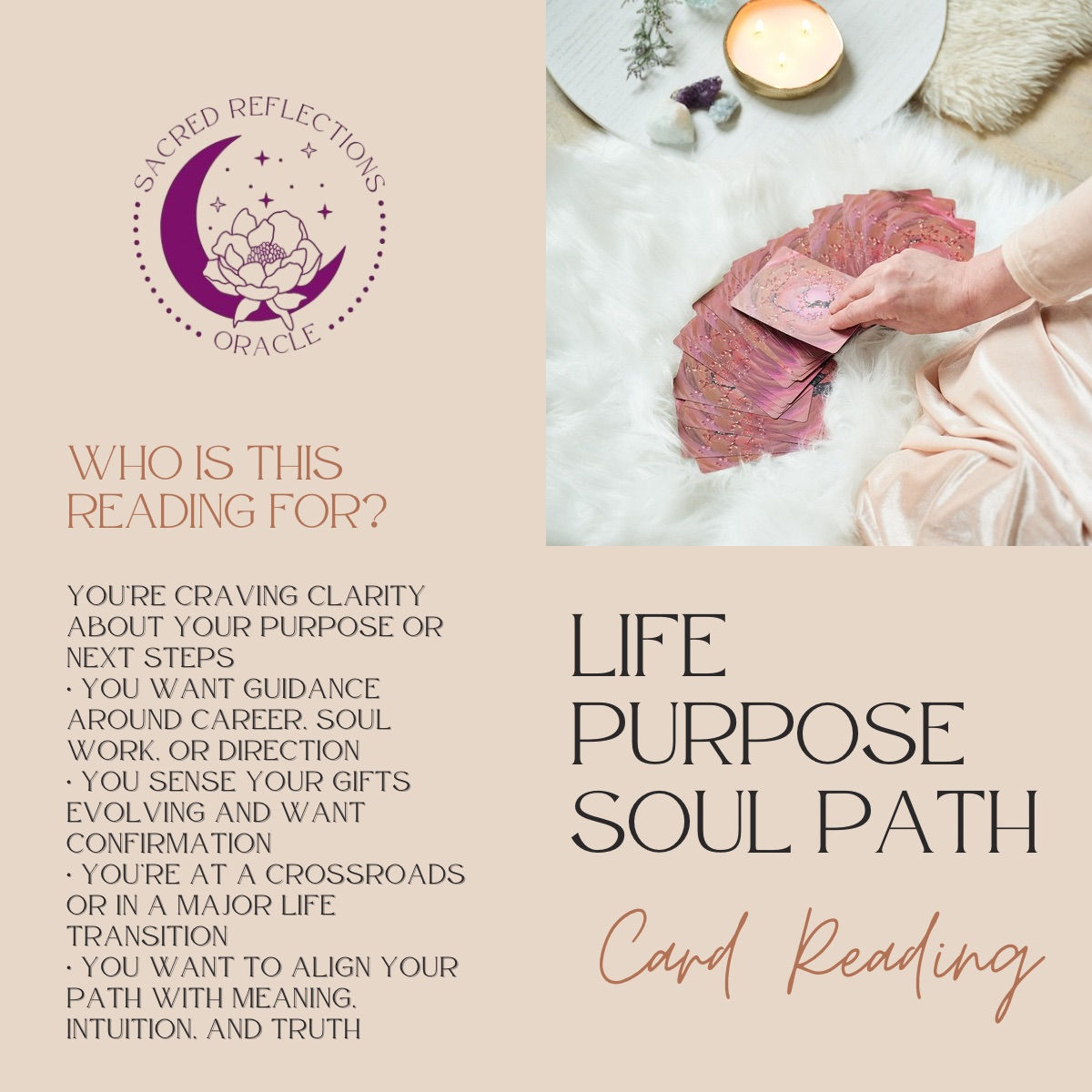 Life Purpose Soul Path: Card Reading