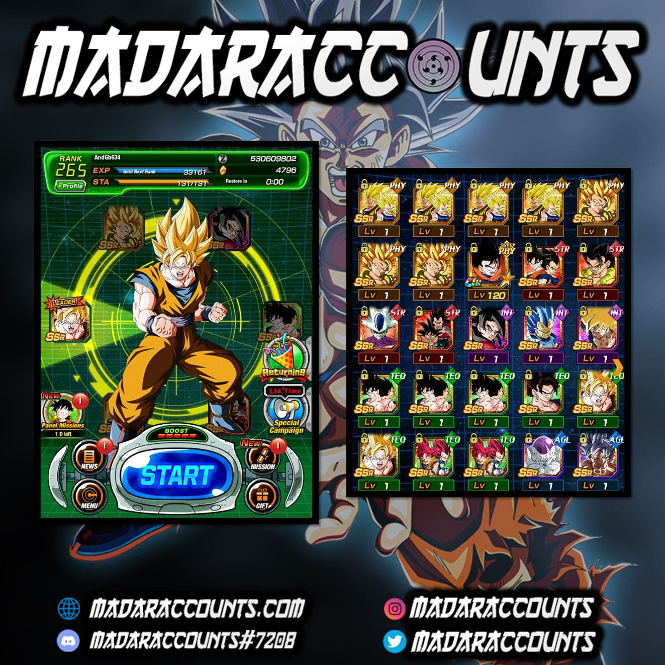 Android/Global: Legendary Account #634