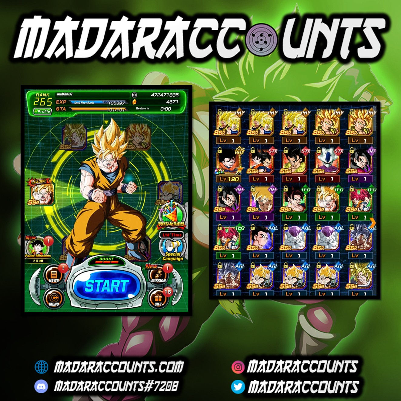 Android/Global: Legendary Account #637