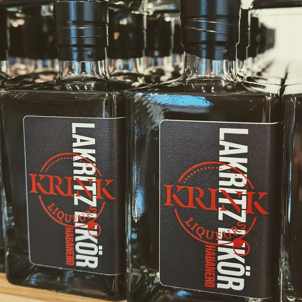 Lakritz Likör mit Habaneros 25% vol 0,5l