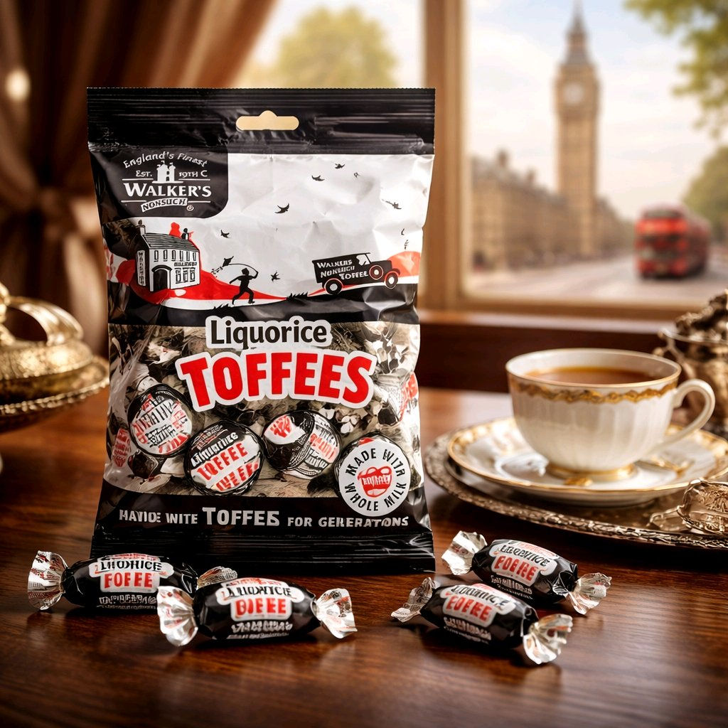 Walkers Lakritz Toffee ENGLAND