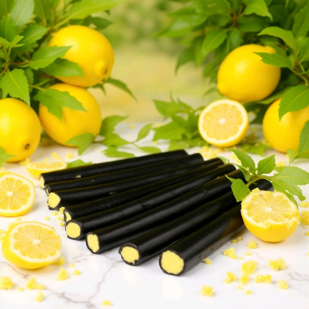 Lakritzstange Zitrone   FINNLAND