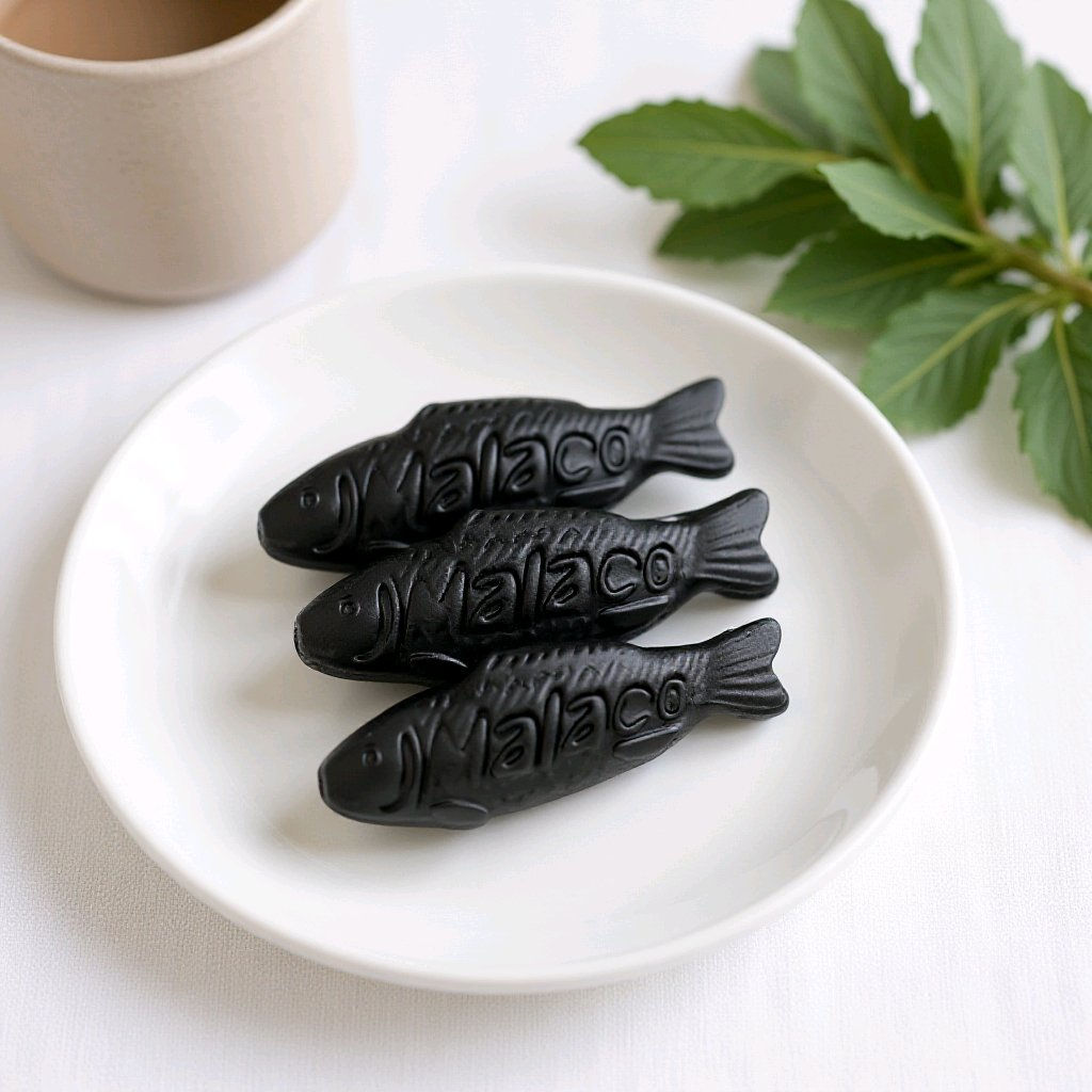 Salzige Lakritz Heringe  SCHWEDEN