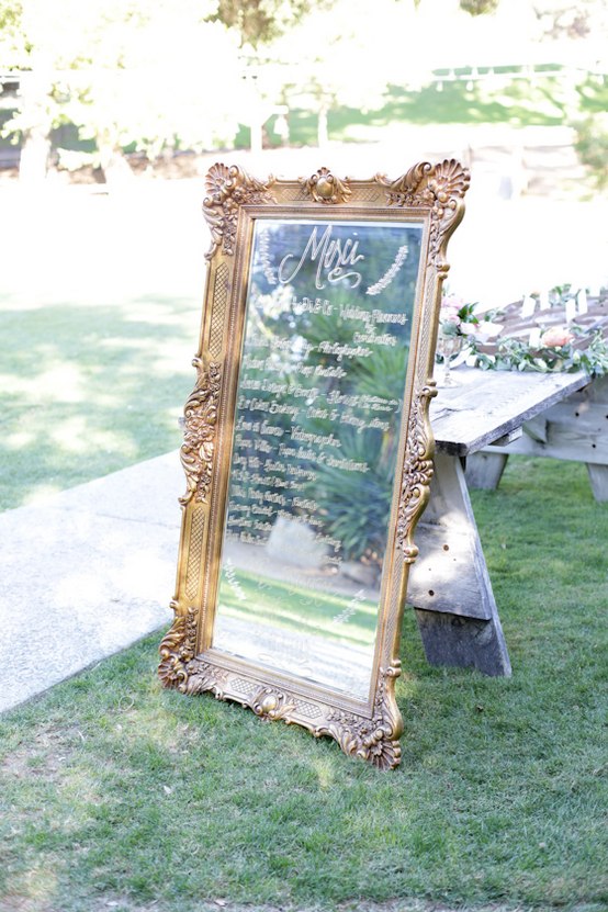 Candace Gold Mirror