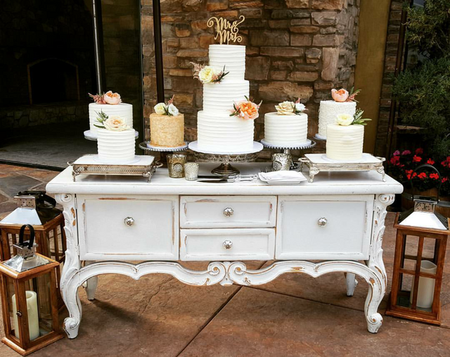 Victoria White Console Table