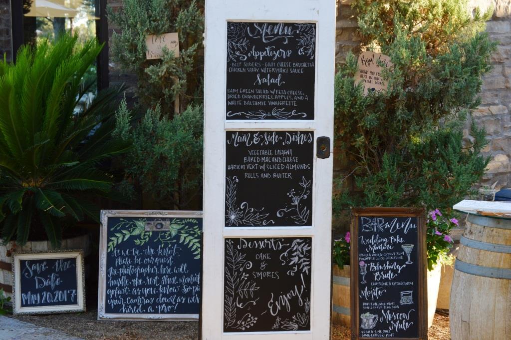 Chalkboard Door - 3 Panel