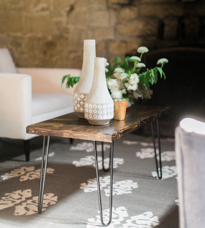 Grey and Cream Area Rug
