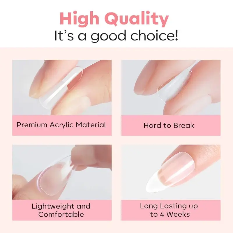 Thumbnail: Modelones Oval & Almond & Square Soft Nail Tips 450 pcs