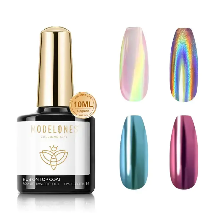 Modelones Chrome Powder Top Coat 10ml