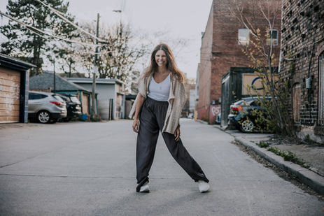 Urban branding photography in Liberty Village Toronto - street style