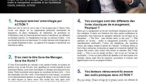 A.C.T.I.O.N : Guillaume Broult pose la clé de la trilogie Save the Manager, Save the World