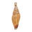 Thumbnail: Faux Shell w/Gold Trim Pendant (No Chain) (0056-CO)
