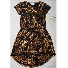 lularoe gold dress LuLaRoe Women's Carly Swing Dress main image 0