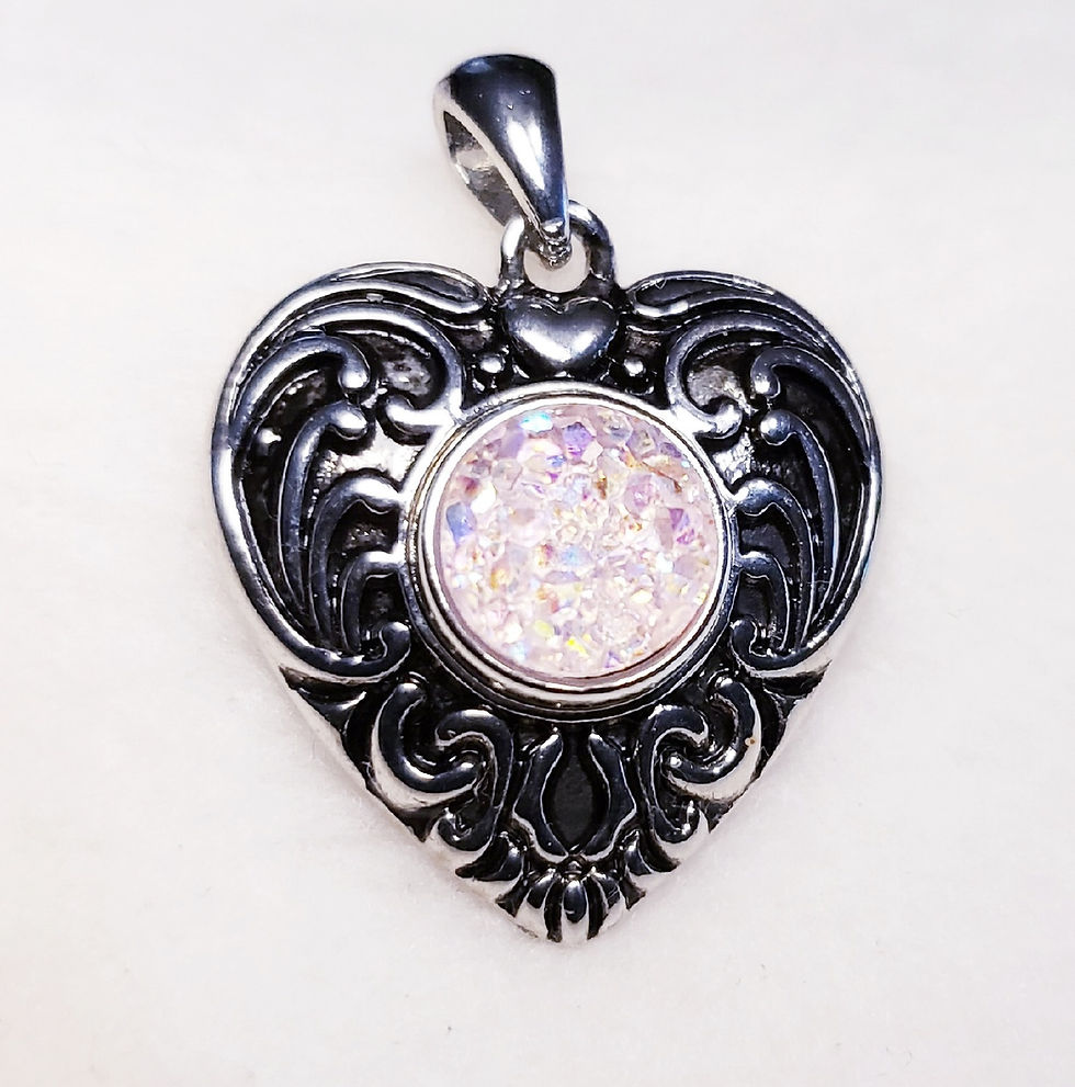 Thumbnail: 12mm Light Pink AB-Like Rocky Snap (12-2237-E3)