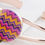 Thumbnail: 18mm/20mm Pink, Orange and Purple Zig Zag Enamel Snap (1820-5204CO-E3)