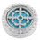 Thumbnail: 18mm/20mm Fleur De Lis Diffuser Design Snap (1820-4038-CO-E5)