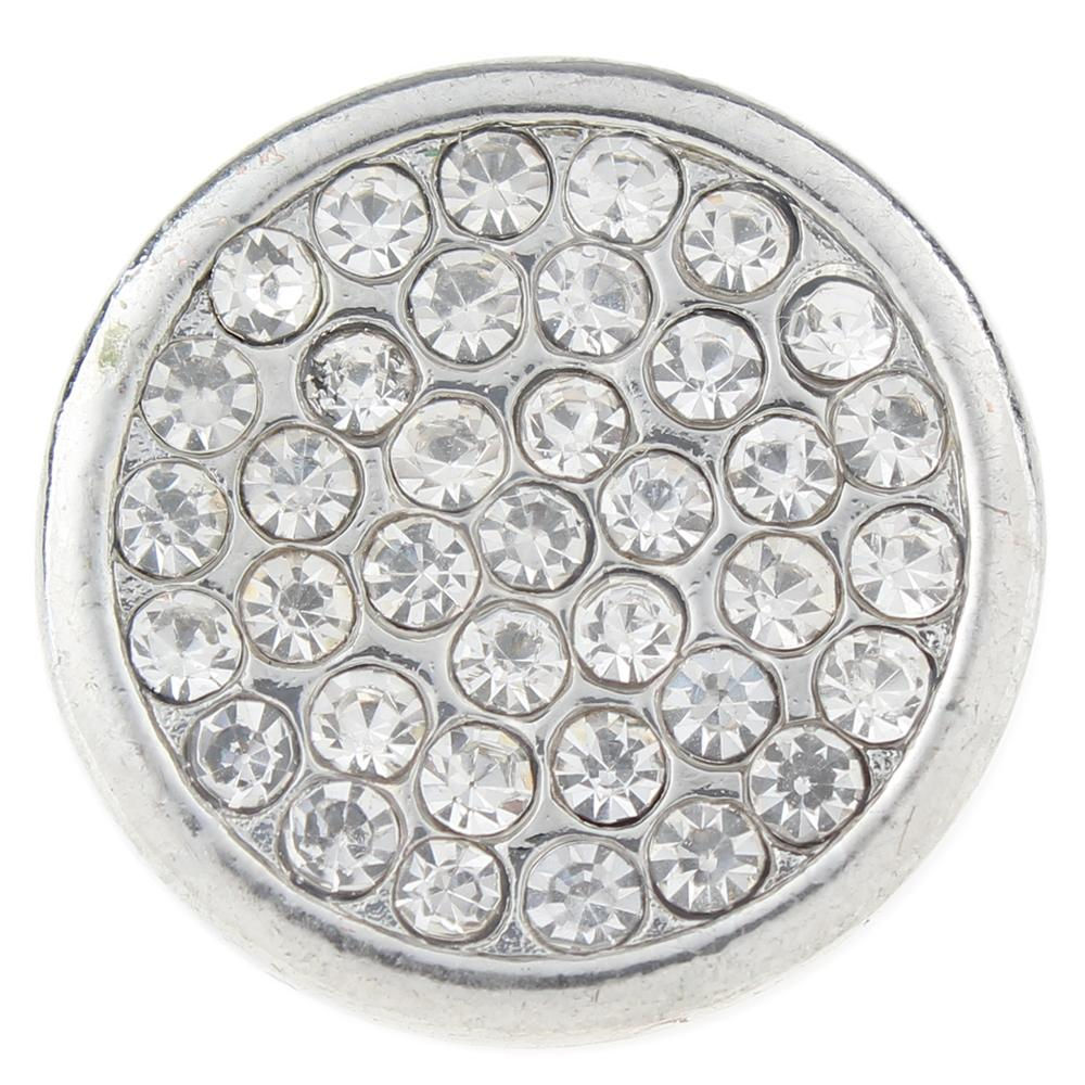18mm/20mm Clear Multi Rhinestone Snap (1820-5111-E4)