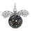 Thumbnail: 18mm/20mm Insect Wings Pendant (1820-4076J)