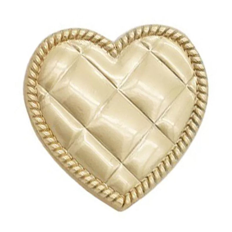 18mm/20mm Gold Heart Snap (1820-6759-1)