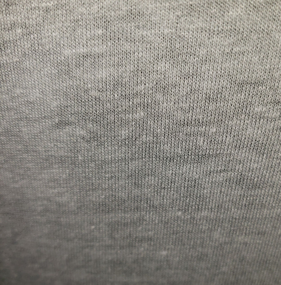Thumbnail: LuLARoe Randy Grey w/Yellow Printed Sleeves Shirt (7029-RANDY-SMALL-E1)