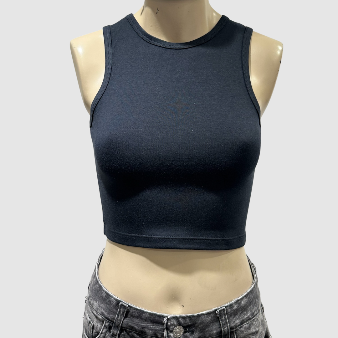 TOP LULU LISO alg c/lycra