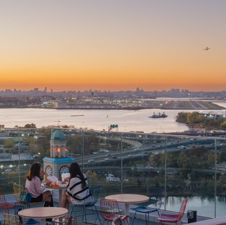 Prime Met Steakhouse Rooftop Terrace View