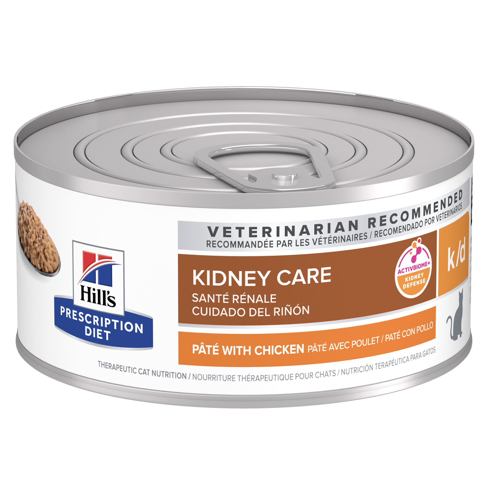 HILLS K/D KIDNEY CARE FELINE LATA 156 G