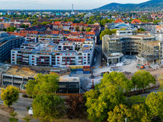 Startschuss für die Abbrucharbeiten: Neues Heidelberg-Bergheim nimmt Gestalt an