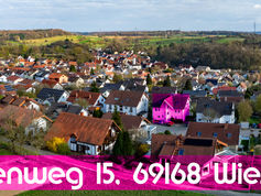Helle 96m² Dachgeschosswohnung mit Weitblick – Wohnen über den Dächern von Schatthausen zu verkaufen.