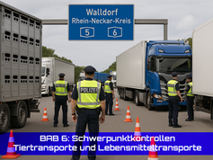 POL-MA: Sinsheim/Rhein-Neckar-Kreis/BAB6: Schwerpunktkontrollen gewerblicher Güter- und Transportverkehr